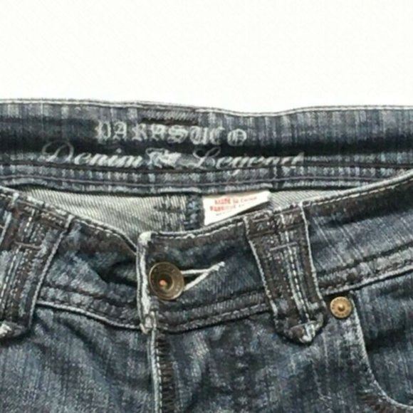 Parasuco Women's Rhinestone embellished jeans Sz 29 Denim Legend - Picture 3 of 9